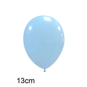 Blauw, babyblauw Pastel kleine ballon (13cm) Blauw, babyblauw Pastel kleine ballon (13cm)