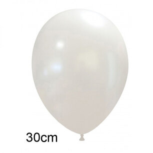 Parelmoer Metallic ballon (30cm) Parelmoer Metallic ballon (30cm)