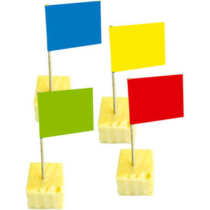 Assorti kleuren Prikkers, 50 stuks Assorti kleuren Prikkers, 50 stuks