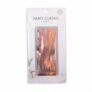 Rose Gold Party Deurgordijn, 240x100 cm Rose Gold Party Deurgordijn, 240x100 cm