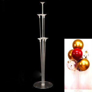 Ballonnen standaard voor 7 ballonnen Ballonnen standaard voor 7 ballonnen