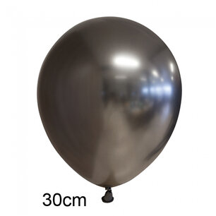 Antraciet (space grey) Chrome ballon (30cm) Antraciet (space grey) Chrome ballon (30cm)