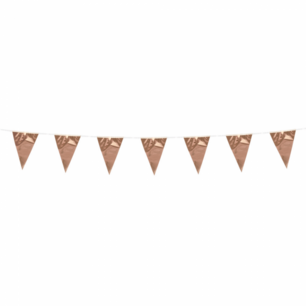 Rose gold, mini Vlaggenlijn, 3 meter Rose gold, mini Vlaggenlijn, 3 meter