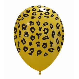 Luipaard print ballon, 30cm Luipaard print ballon, 30cm