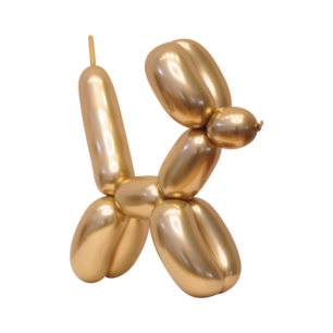 Goud Chrome Modelleerballon Medium Goud Chrome Modelleerballon Medium