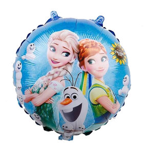 Frozen Anna, Elsa en Olaf Folieballon Frozen Anna, Elsa en Olaf Folieballon