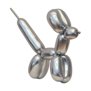 Zilver Chrome Modelleerballon Medium Zilver Chrome Modelleerballon Medium