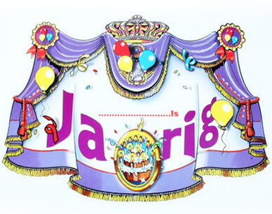 Deurbord .... is jarig Deurbord .... is jarig