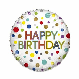 Happy Birthday ECO Folieballon, 45 cm Happy Birthday ECO Folieballon, 45 cm