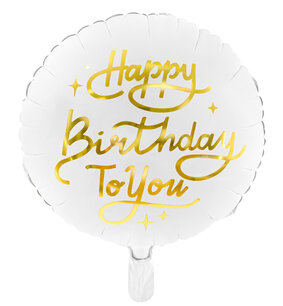 Happy Birthday To You Folieballon, 35 cm Happy Birthday To You Folieballon, 35 cm