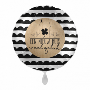 Nieuw Huis Folieballon, 43 cm Nieuw Huis Folieballon, 43 cm