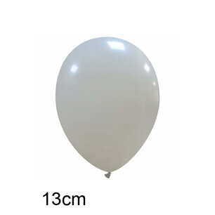 Grijs kleine ballon (13cm) Grijs kleine ballon (13cm)