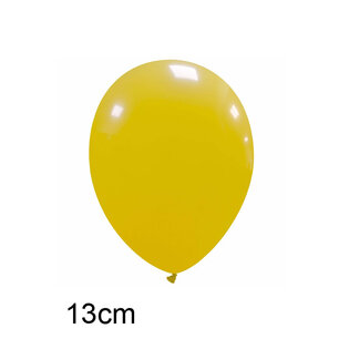 Donkergeel kleine ballon (13cm) Donkergeel kleine ballon (13cm)