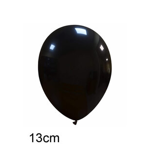 Zwart kleine ballon (13cm) Zwart kleine ballon (13cm)