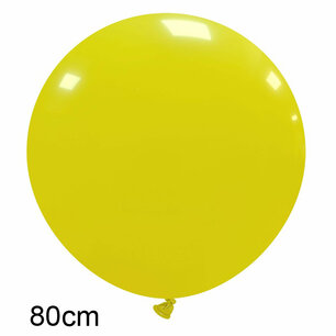 Geel XXL Ballon, 80cm Geel XXL Ballon, 80cm
