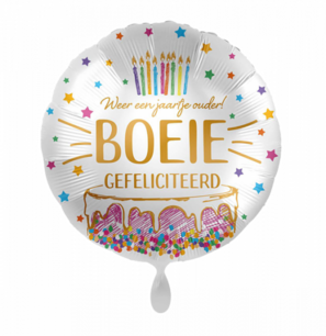 Jaartje ouder - Boeie Folieballon, 43 cm Jaartje ouder - Boeie Folieballon, 43 cm