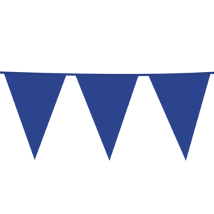Blauw vlaggenlijn XL, 10 meter Blauw vlaggenlijn XL, 10 meter