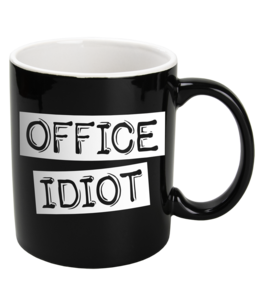 Cadeau mok Office Idiot Cadeau mok Office Idiot