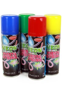 Neon Geel Serpentine spray Neon Geel Serpentine spray