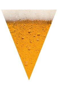 Bier Vlaggenlijn, 6 meter Bier Vlaggenlijn, 6 meter
