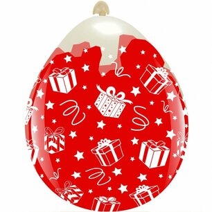 Presents stuffer ballon, transparant, 45 cm Presents stuffer ballon, transparant, 45 cm