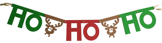 Kerstslinger HO HO HO Kerstslinger HO HO HO