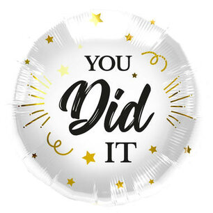 You did it Folieballon, 45 cm You did it Folieballon, 45 cm