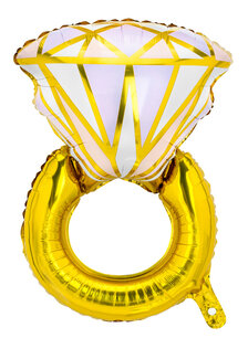 Ring folieballon shape, 75 cm Ring folieballon shape, 75 cm
