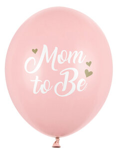 Mom to Be Ballon roze, 30cm Mom to Be Ballon roze, 30cm