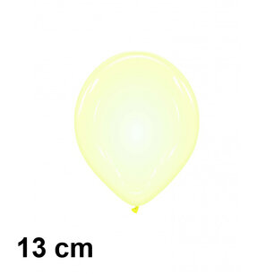 Geel soap kleine ballon (13cm) Geel soap kleine ballon (13cm)