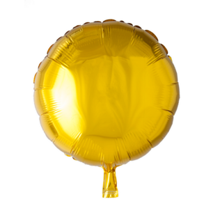 Goud Rond Folieballon, 46 cm Goud Rond Folieballon, 46 cm