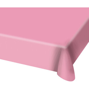 Roze: lichtroze Tafelkleed, 180x130 cm Roze: lichtroze Tafelkleed, 180x130 cm