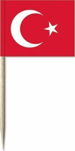 Turkije Prikkers, 50 stuks Turkije Prikkers, 50 stuks