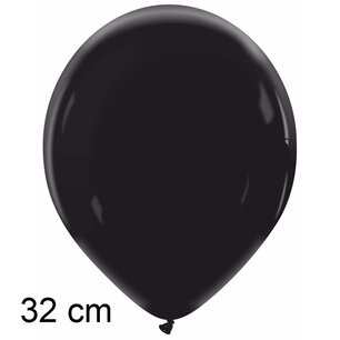 Midnight black premium ballon (32cm) Midnight black premium ballon (32cm)