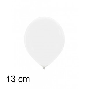Snow white premium kleine ballon (13cm) Snow white premium kleine ballon (13cm)