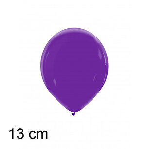 Royal purple premium kleine ballon (13cm) Royal purple premium kleine ballon (13cm)