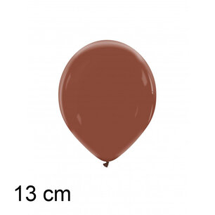 Chocolate premium kleine ballon (13cm) Chocolate premium kleine ballon (13cm)