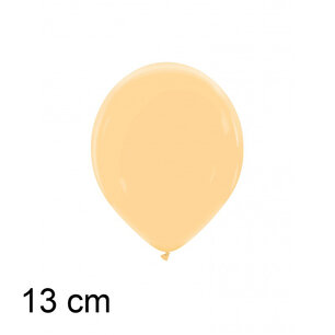Apricot premium kleine ballon (13cm) Apricot premium kleine ballon (13cm)