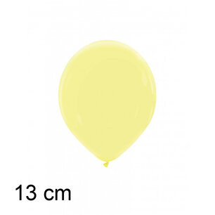 Lemon cream premium kleine ballon (13cm) Lemon cream premium kleine ballon (13cm)