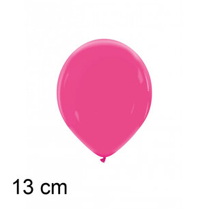 Raspberry pink premium kleine ballon (13cm) Raspberry pink premium kleine ballon (13cm)