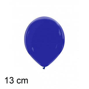 Navy blue premium kleine ballon (13cm) Navy blue premium kleine ballon (13cm)