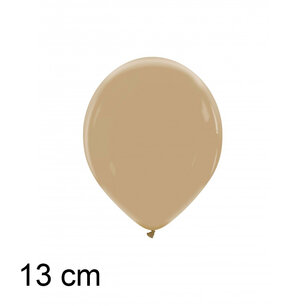 Mocha premium kleine ballon (13cm) Mocha premium kleine ballon (13cm)