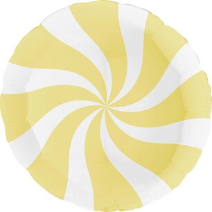 Cream Peppermint Candy Folieballon, 46 cm Cream Peppermint Candy Folieballon, 46 cm
