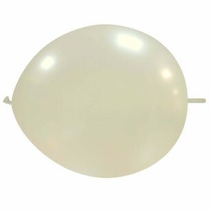 Parelmoer metallic Linkballon, 30cm Parelmoer metallic Linkballon, 30cm