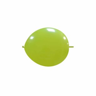 Appelgroen/lime kleine Linkballon, 13 cm Appelgroen/lime kleine Linkballon, 13 cm