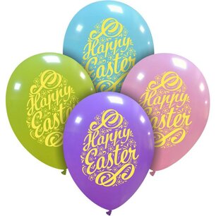Happy Easter ballonnen, 8 st., 30 cm Happy Easter ballonnen, 8 st., 30 cm