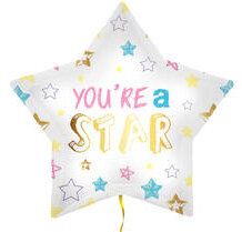 You're a Star folieballon, 45 cm You're a Star folieballon, 45 cm