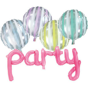 Pool Party Folie ballonnen set Pool Party Folie ballonnen set