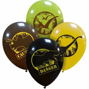 Dino mix Danger ballonnen, 6 st.