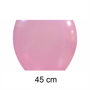 Roze metallic groot ballon (45cm) Roze metallic groot ballon (45cm)